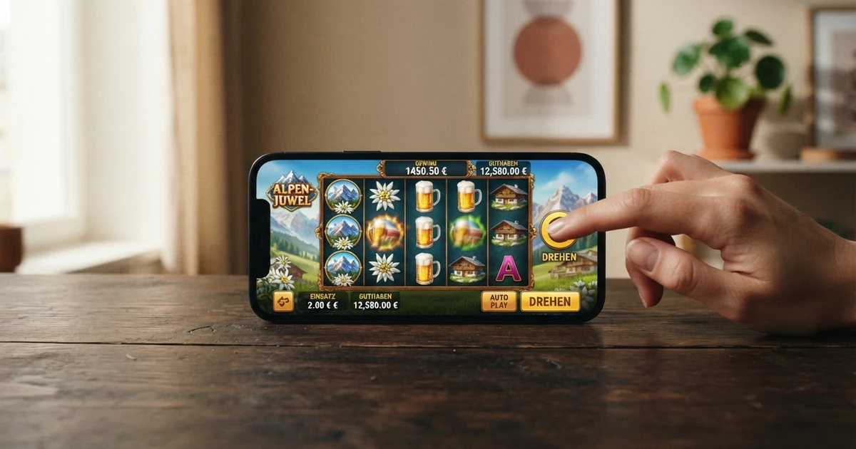 Eine Collage aus Logos und Spieloberflächen verschiedener unbekannter Online-Casinos die für österreichische Spieler zugänglich sind