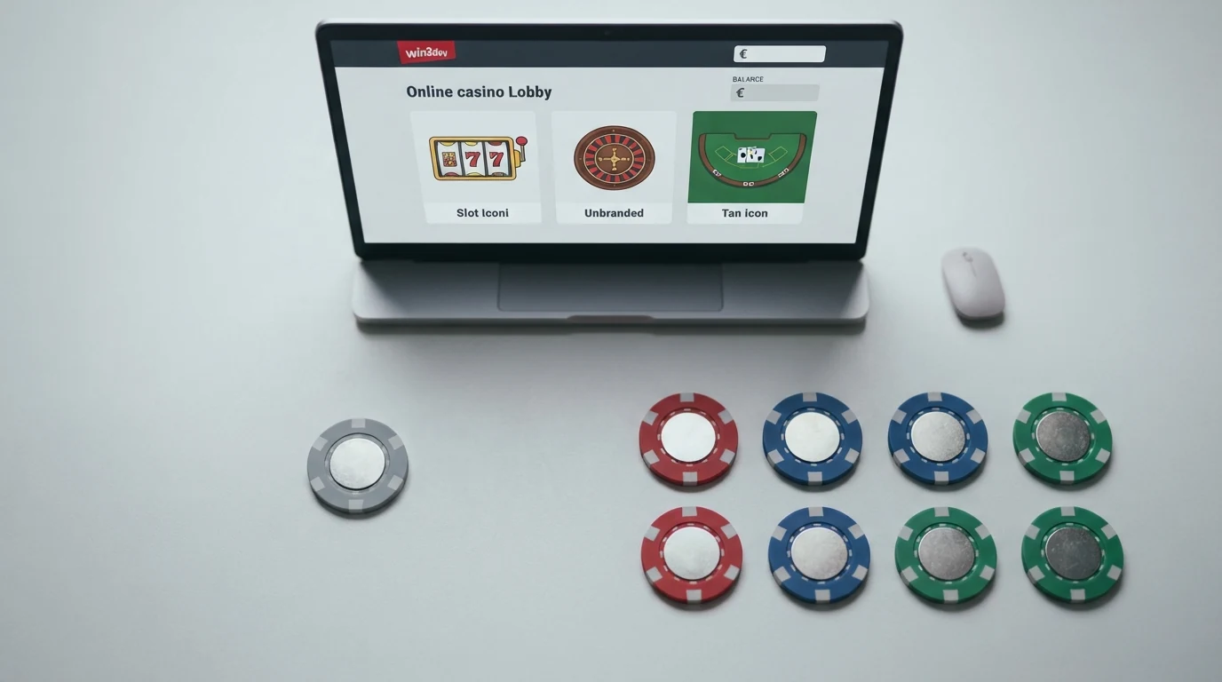 Eine Übersicht mit den Logos der zehn verglichenen Online-Casinos, gruppiert nach Lizenzstatus.