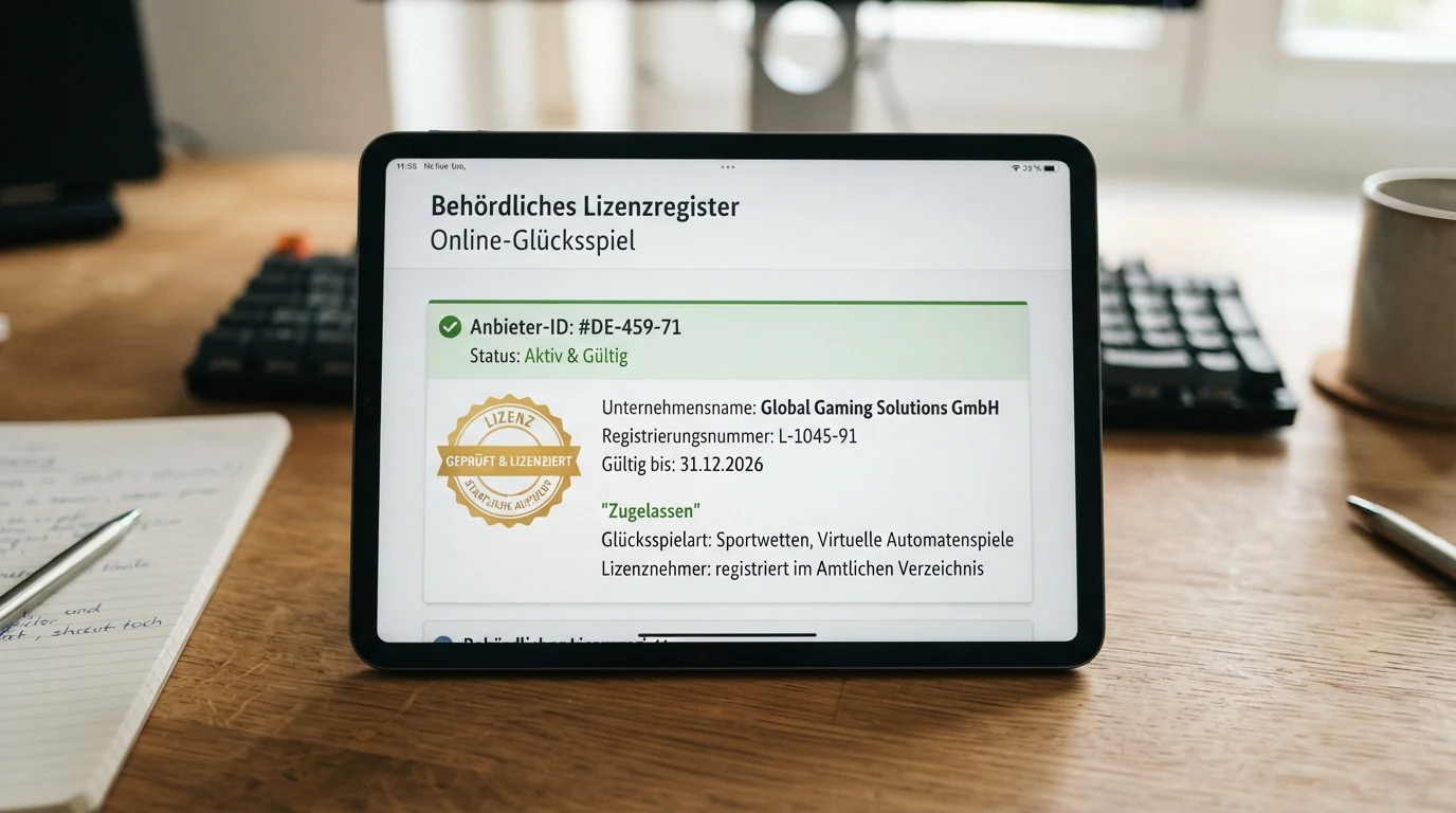 Screenshot der offiziellen BMF-Webseite mit der Konzessionsliste für Online-Glücksspiel — ein einziger Eintrag: win2day.at